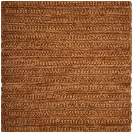Safavieh Natural Fiber Square Area Rug, Gold - 6 x 6 ft. NF212E-6SQ